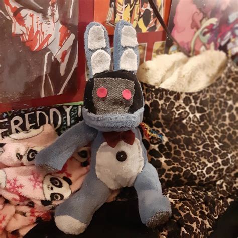 Withered Bonnie Plushie By Alliworks1 On Deviantart