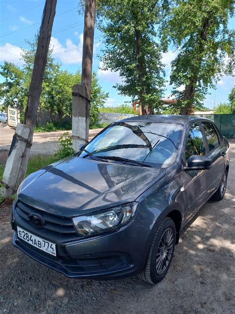 Установка ПТФ — Lada Гранта (2G) FL, 1,6 л, 2021 года | электроника ...