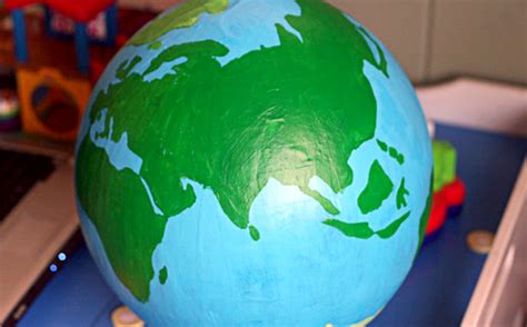 Paper Mache Globe Nanny Options By Teresa Boardman