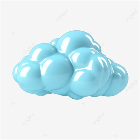 Render 3d En La Nube PNG Dibujos Antecedentes Nube Realista PNG