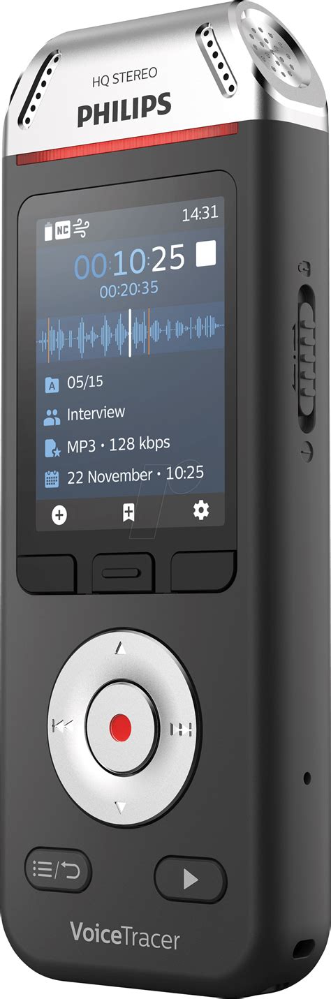 Philips Dvt2810 Voicetracer Audio Recorder At Reichelt Elektronik