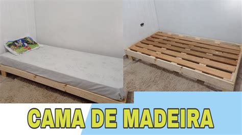 Como Fazer Cama Usando Madeira Pinus F Cil E Gastando Pouco Youtube