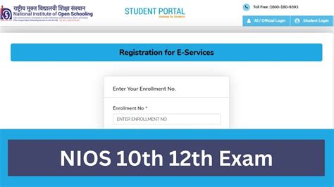 Nios Board Exam 2023 National Open School 10th 12th Schedule Released