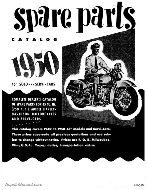 Harley Davidson Motorcycle Manuals Repair Manuals Online