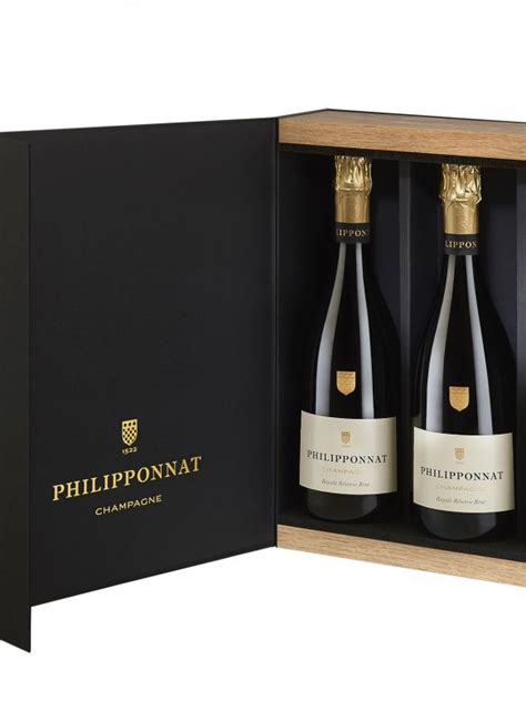 Champagne Philipponnat Coffret Deluxe 2 Royale Réserve Fles 75 cl