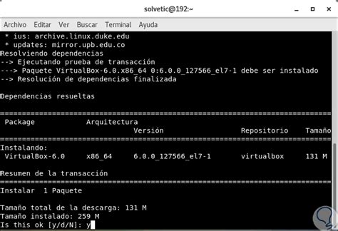 C Mo Instalar Virtualbox En Centos Solvetic