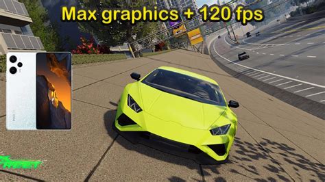 CarX Street Poco F5 RN12 T Max Graphics Lambo Hurican With