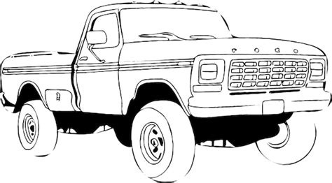 1979 Truck F 150 F 350 F250 Truck Digital Design Svg Dxf Etsy Australia