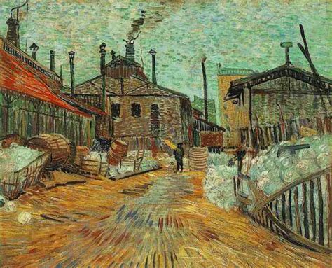 Riproduzioni D Arte La Fabbrica Di Asnieres Di Vincent Van Gogh