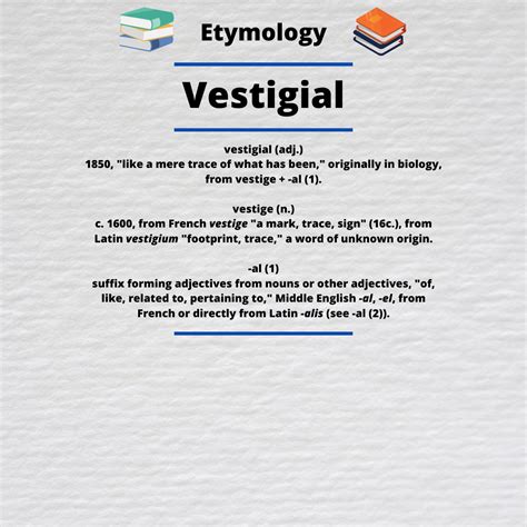 Vestigial : r/VocabWordOfTheDay