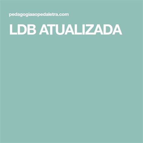 Estudo comparativo das LDB s em 2024 Educação brasileira Professor