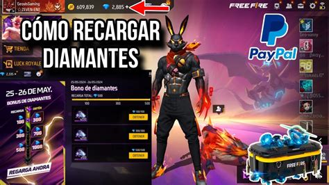 C Mo Recargar Bonus De Diamantes En Free Fire Por Pagostore F Cil Y