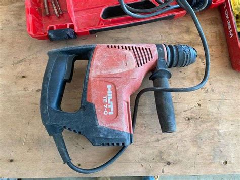 Hilti Hammer Drill And Concrete Nailer Lee Real Estate And Auction Service