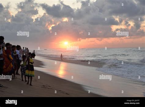 Puri beach at sunrise Puri, Odisha, India Stock Photo - Alamy