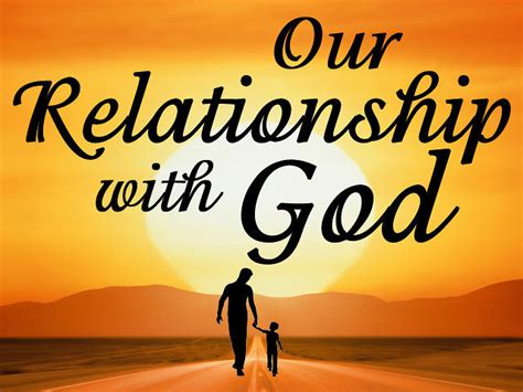 Our Relationship With God On Vimeo