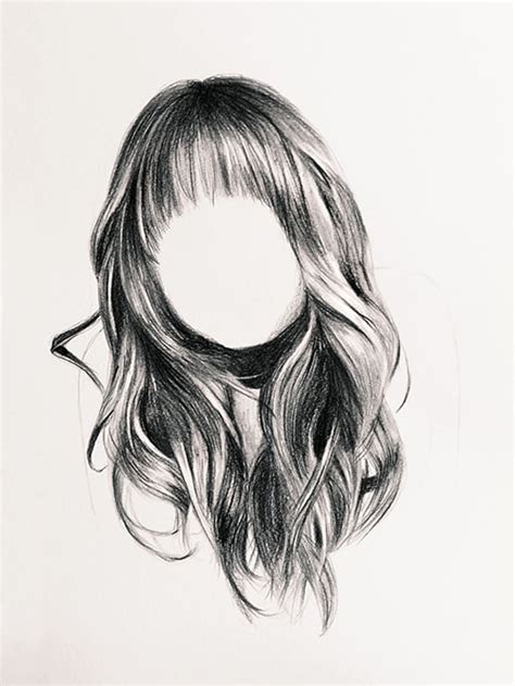 How To Draw Realistic Hair In 8 Steps Erika Lancaster Artist