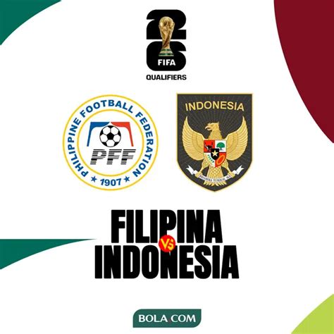 Link Live Streaming Kualifikasi Piala Dunia 2026 Zona Asia Filipina Vs