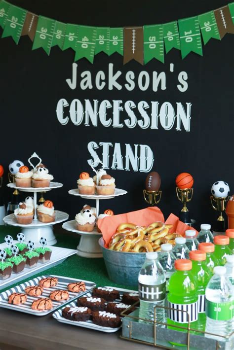 Sports Themed Birthday Party - Darling Darleen | A Lifestyle Design Blog