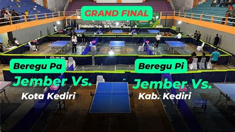 Grand Final Beregu Porprov Jatim Viii Jember Vs Kota Kediri Pa