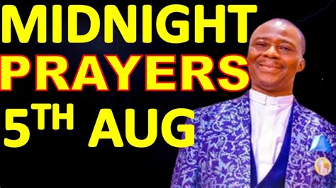 Olukoya Midnight Prayers Deliverance Prayer For God Divine Intervention