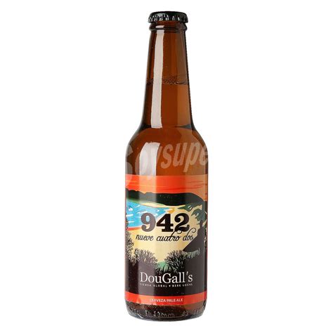 DOUGALL S Cerveza Artesana De Cantabria 942 Botella 33 Cl