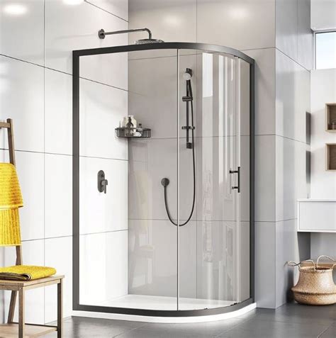 Roman Lumin8 One Door 800 X 1000 Offset Quadrant Shower Enclosure