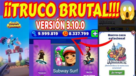 Como Hackear Subway Surf Versi N Facil Youtube