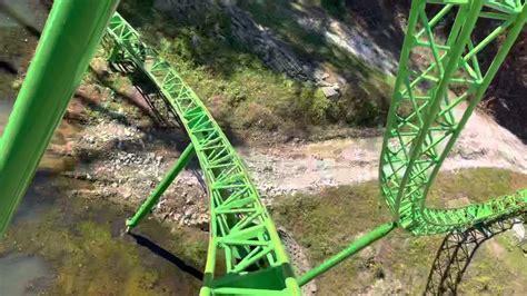 The Riddler Mindbender Front Row Pov Six Flags Over Georgia 2021