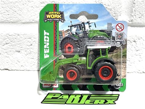 Fendt Farm Tractor Front Loader 3″ inch Model Toy Childs Kids Dads Gift ...