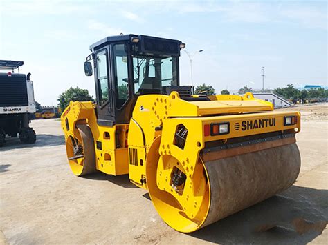 Shantui SR14D Double Drum Road Roller Best Road Machinery