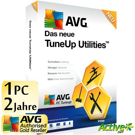 TuneUp Utilities 2024 1 PC 2 Jahre Vollversion AVG TuneUp LEISTUNG 2024