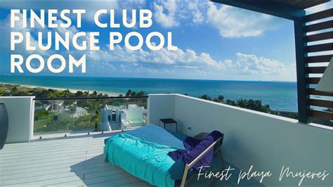 Finest Playa Mujeres Mexico Finest Club 2story Terrace Suite W Plunge