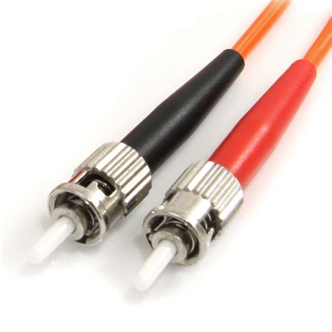 1m Multimode Fiber Patch Cable ST - ST - Fiber Optic Cables & Adapters