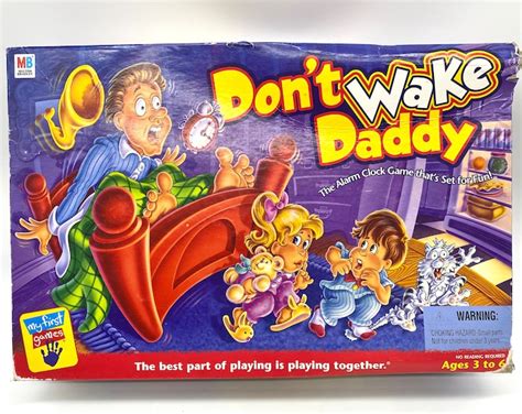 Don T Wake Daddy Board Game From 2001 By Milton Bradley Complete Etsy