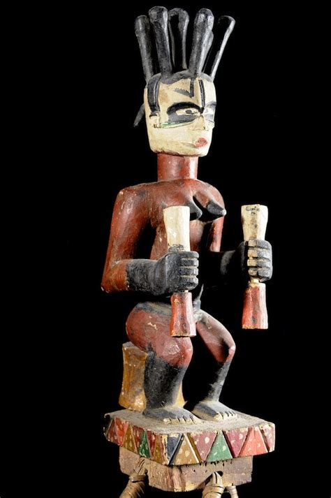 Masque Cimier Igbo Ibo Nigeria Objet N Galerie Bruno Mignot