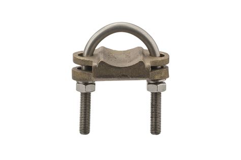 Heavy Duty Bronze U Bolt Clamp Pipe Awg Burial Nsi