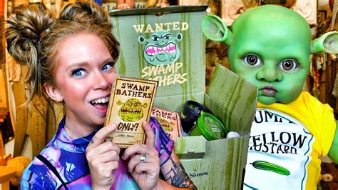 Lush X Shrek Collection Unboxing First Impression And Review Youtube