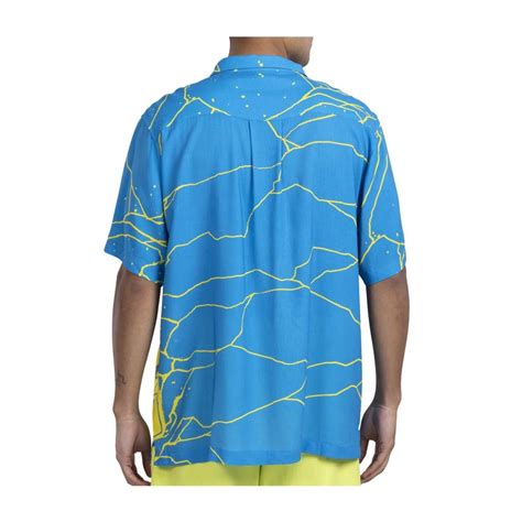 Pok Mon Tropical Pikachu Blue Lightning Tropical Shirt Men Pok Mon