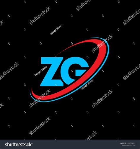 Zg Z G Letter Logo Design Initial Letter Zg Royalty Free Stock Vector 1788364499