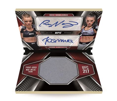 2019 Topps Ufc Knockout Trading Cards Checklist