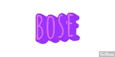 Bose Brand Animated GIF Logo Designs