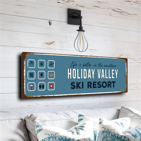 Holiday Valley | Ski Resort Decor | Holiday Valley Gift