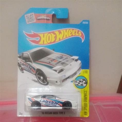 Jual Hot Wheels Nissan Sx Type X Greddy Putih Shopee Indonesia