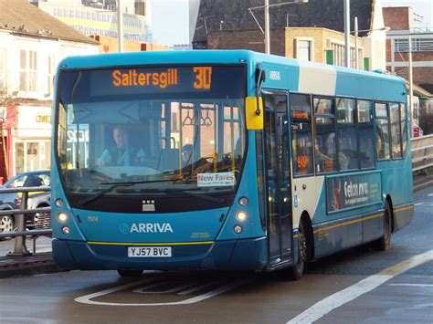 Arriva North East Yj Bvc Centro Is Seen In M Flickr