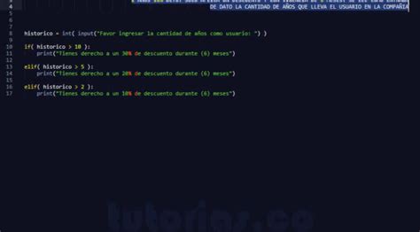 Sentencia If Else Python Fidelizacion De Clientes Tutorias Co