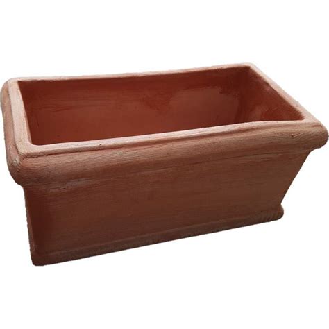 Cassetta Liscia In Terracotta Cm Gardenstuff