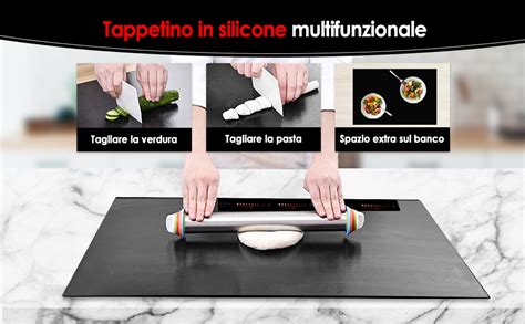 Kitchenraku Large Induction Hob Protector Mat X Cm Silicone