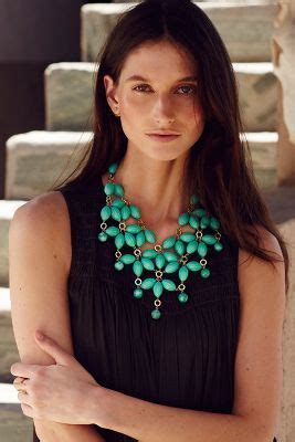 Anthropologie Vetula Bib Necklace Anthropologie Summer Designer