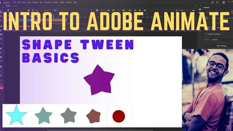 Shape Tween Intro To Adobe Animate Youtube