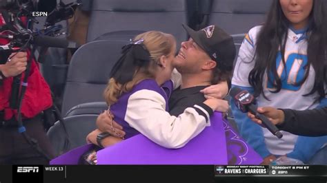 Impromptu Sex Reveal For Baltimore Ravens Fans Good Morning America